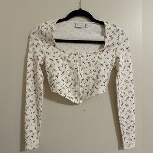 Sunday best cropped shirt